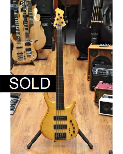 Sire Marcus Miller M7-5 2nd Gen Fretless Natural Ebony